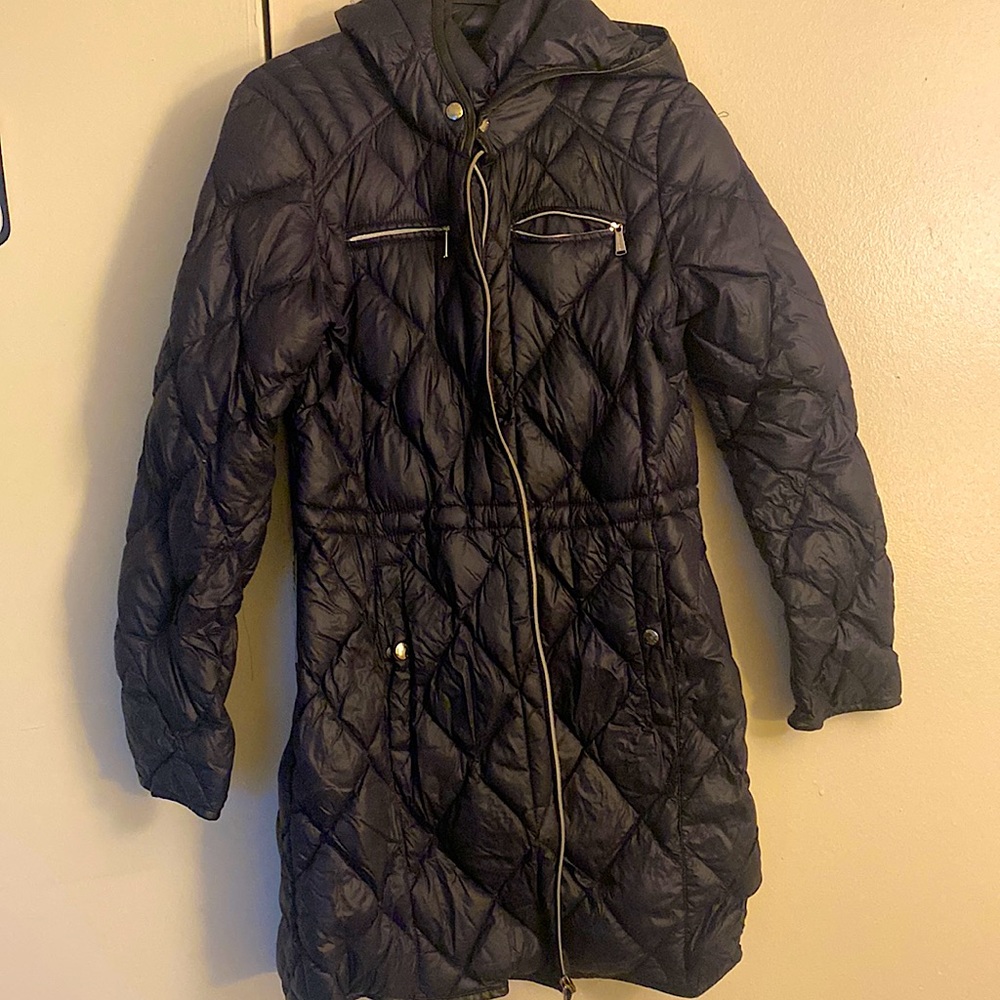 Michael Kor’s Hooded Packable Down Jacket